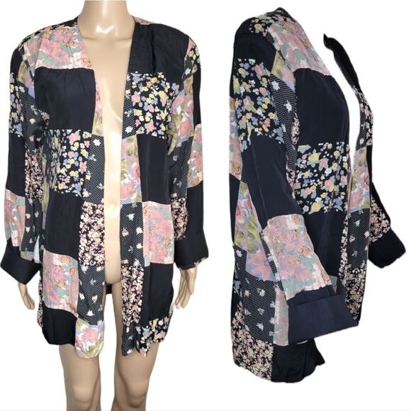 Vintage New Concepts MIX PRINT light weight blazer. - Picture 3 of 13